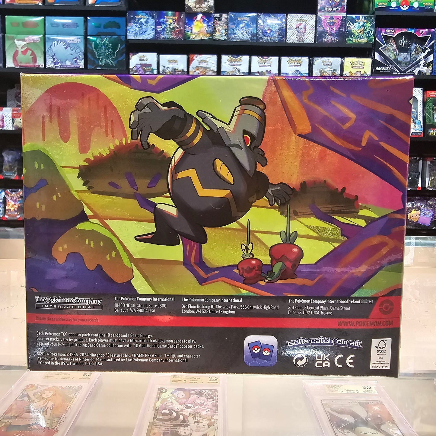 Pokemon:Scarlet & Violet: Shrouded Fable - Mini Tin Display