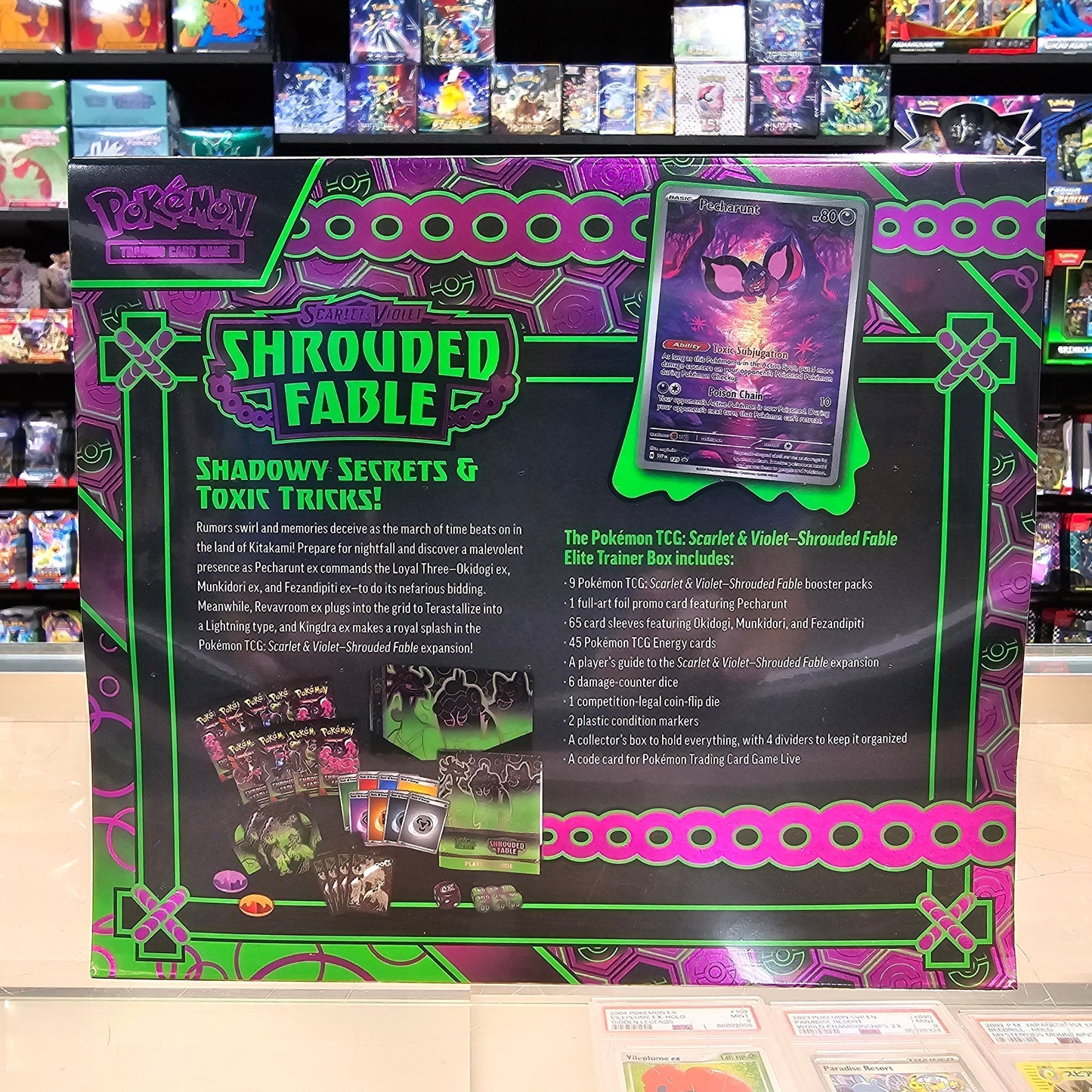 Pokemon:Scarlet & Violet: Shrouded Fable - Elite Trainer Box