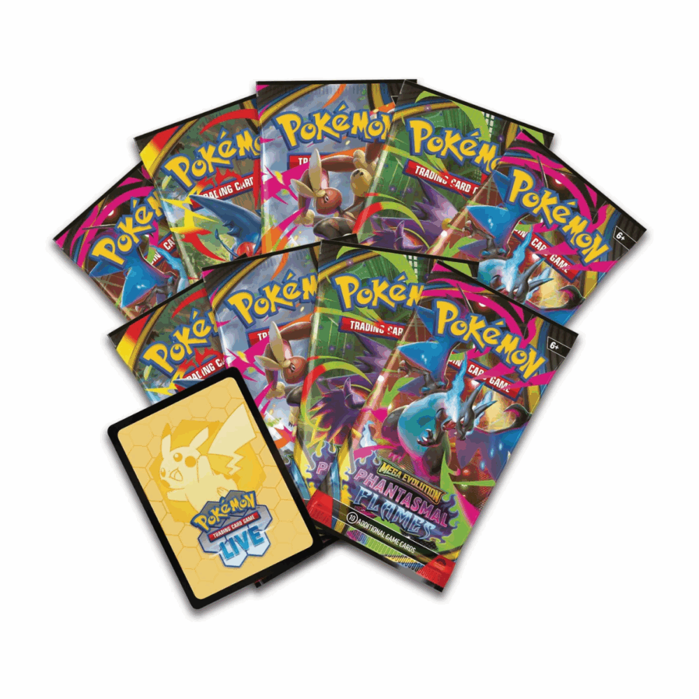 Pokemon TCG: Mega Evolution Phantasmal Flames - Elite Trainer Box