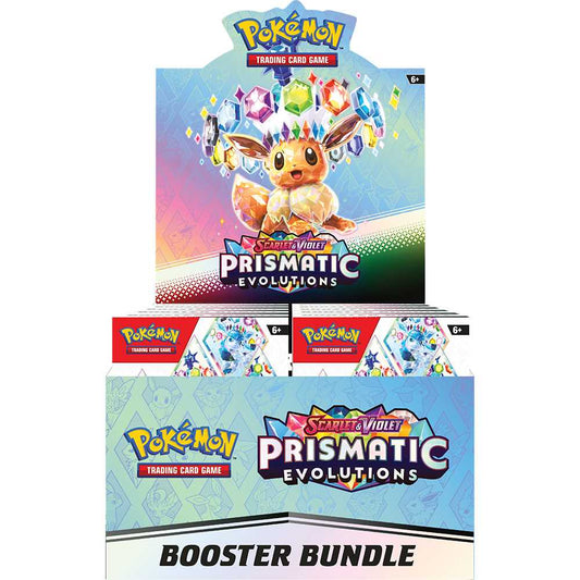 Pokémon TCG: Scarlet & Violet Prismatic Evolutions- Booster Bundle10 Booster Bundles