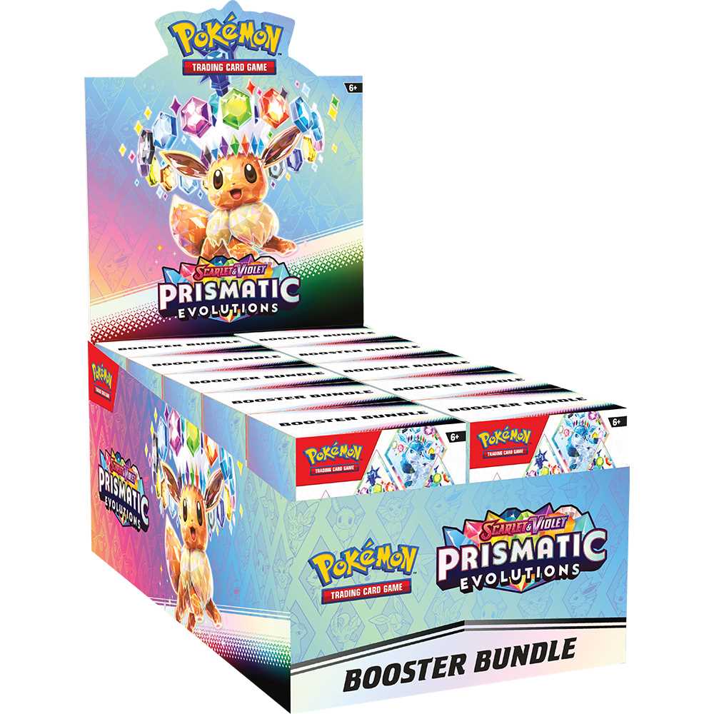 Pokémon TCG: Scarlet & Violet Prismatic Evolutions- Booster Bundle10 Booster Bundles