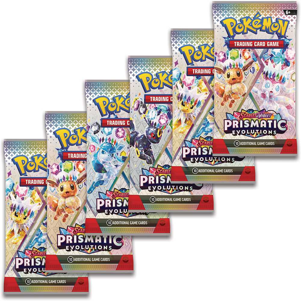 Pokémon TCG: Scarlet & Violet Prismatic Evolutions- Booster Bundle10 Booster Bundles