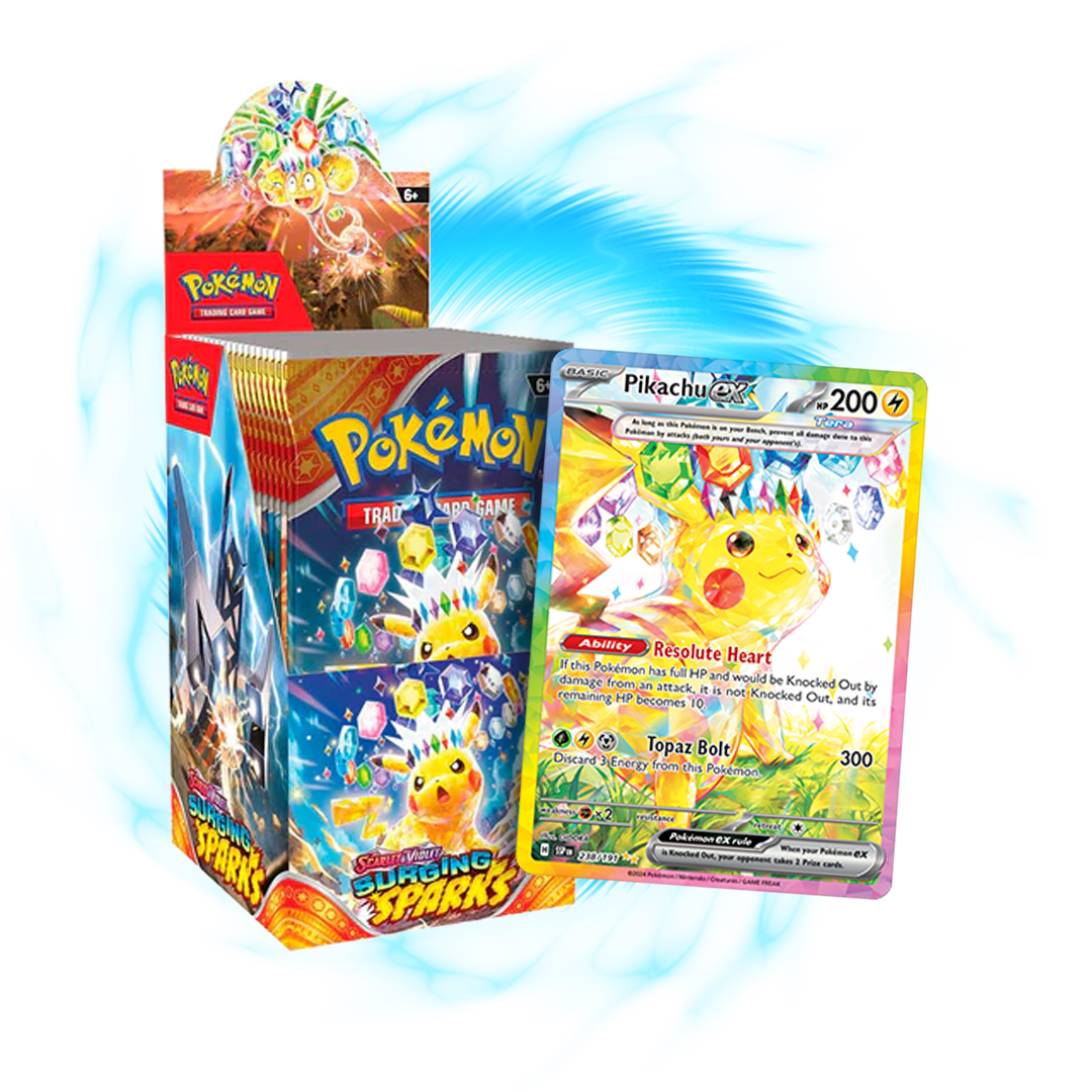 Pokémon Surging Sparks Half Booster Box