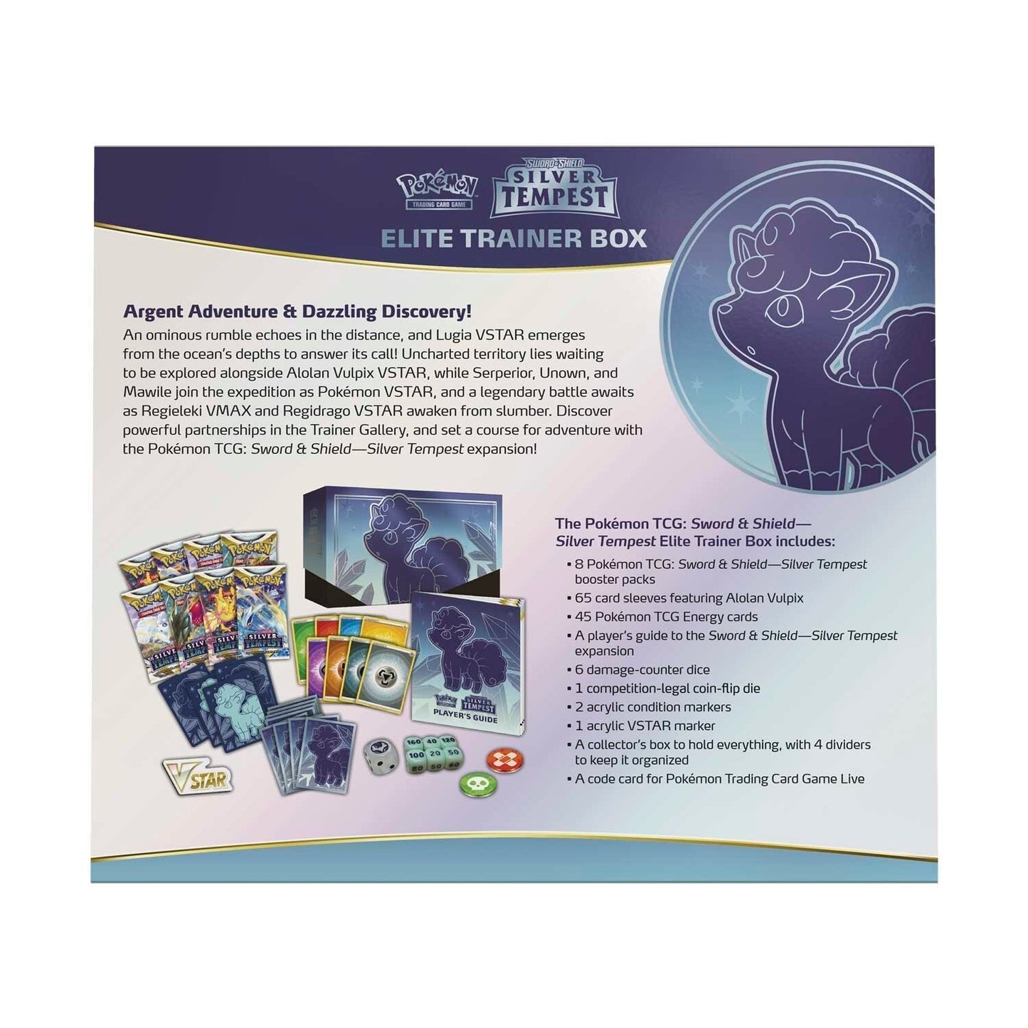 Pokémon Sword & Shield: Silver Tempest - Elite Trainer Box