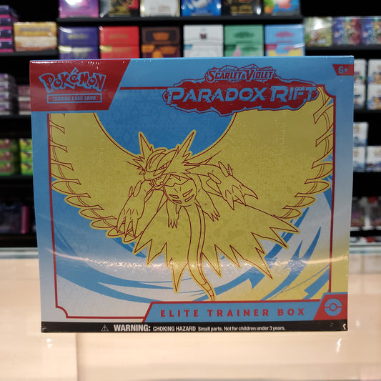 Pokemon:Scarlet & Violet: Paradox Rift - Elite Trainer Box (Roaring Moon)