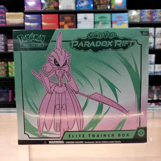 Pokemon:Scarlet & Violet: Paradox Rift - Elite Trainer Box (Iron Valiant)