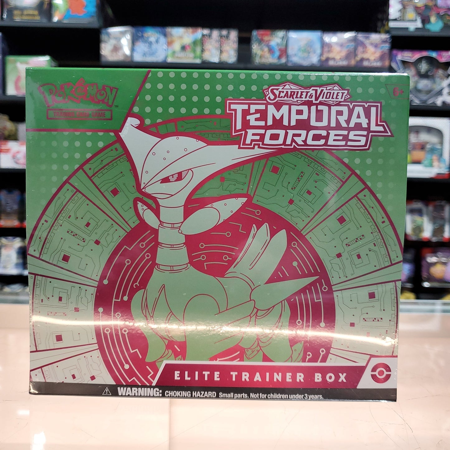 Pokemon:Scarlet & Violet: Temporal Forces - Elite Trainer Box (Iron Leaves)