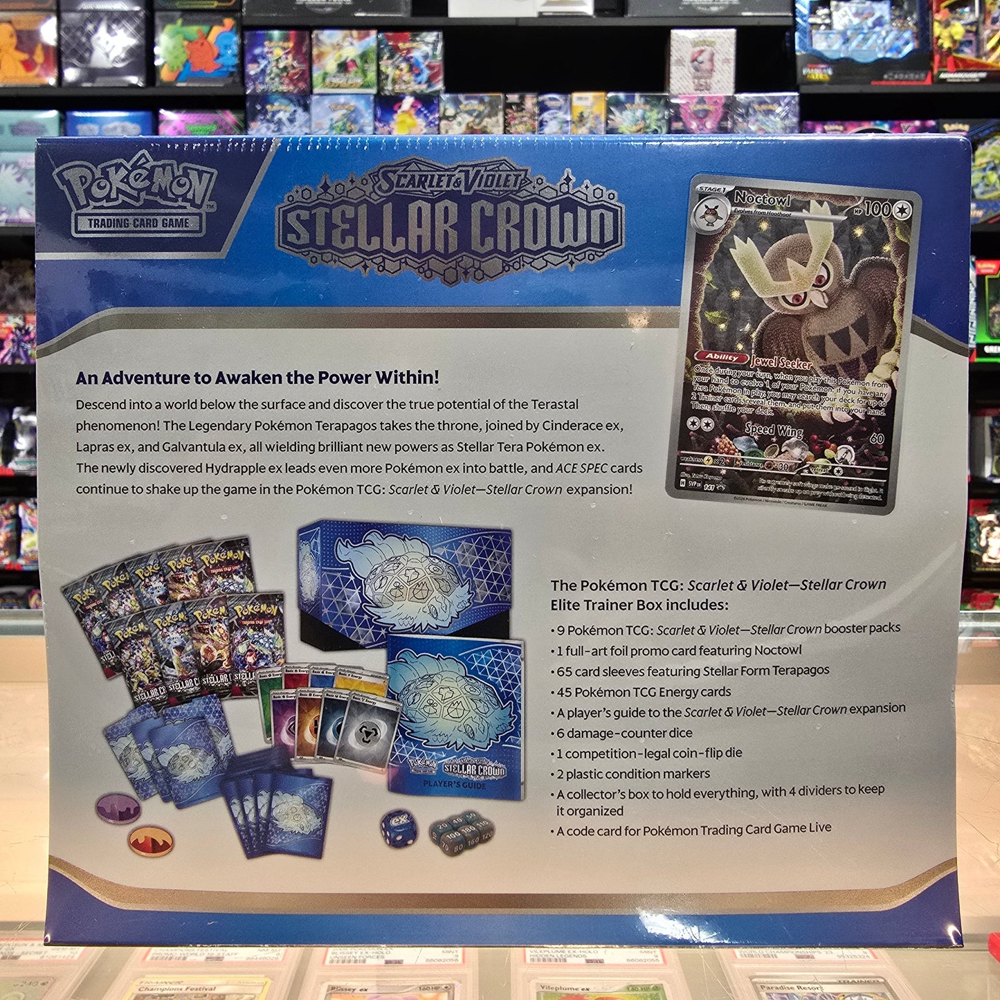 Pokemon:Scarlet & Violet: Stellar Crown - Elite Trainer Box