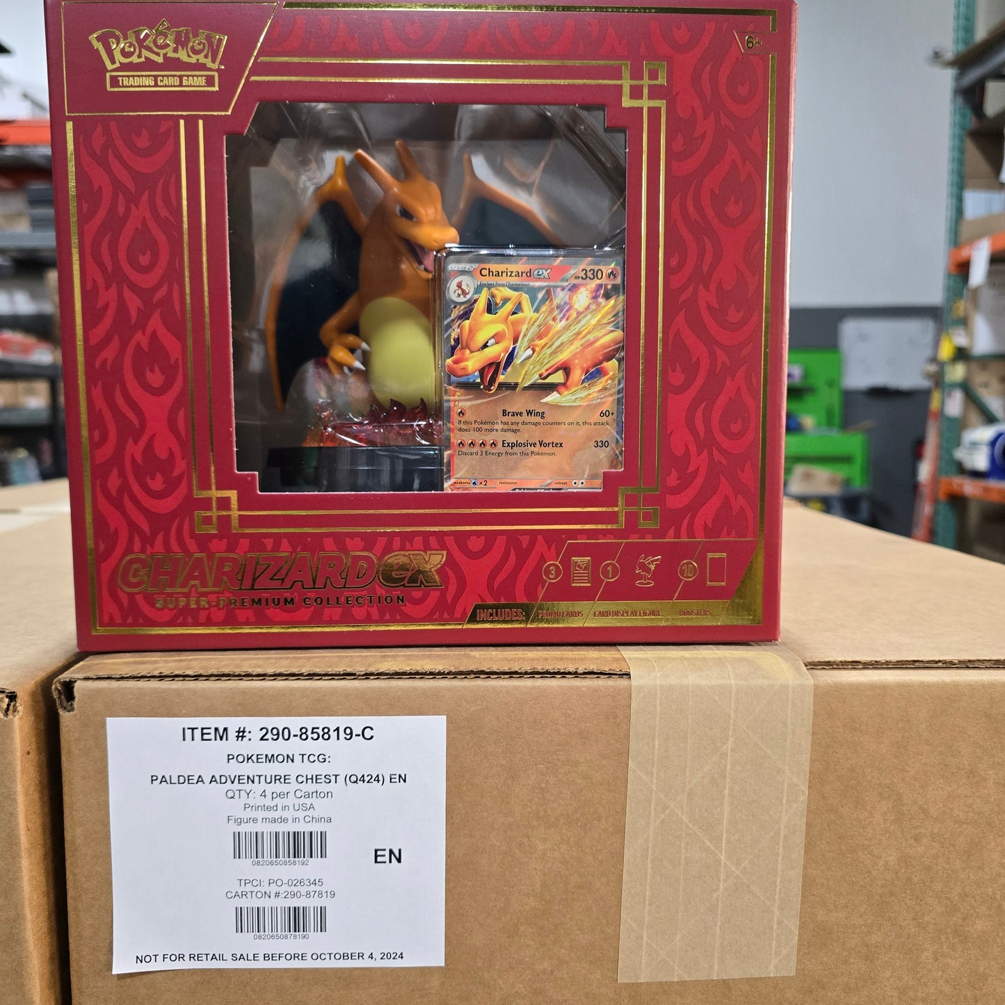 [EN] Pokemon Charizard ex Super-Premium Collection - English