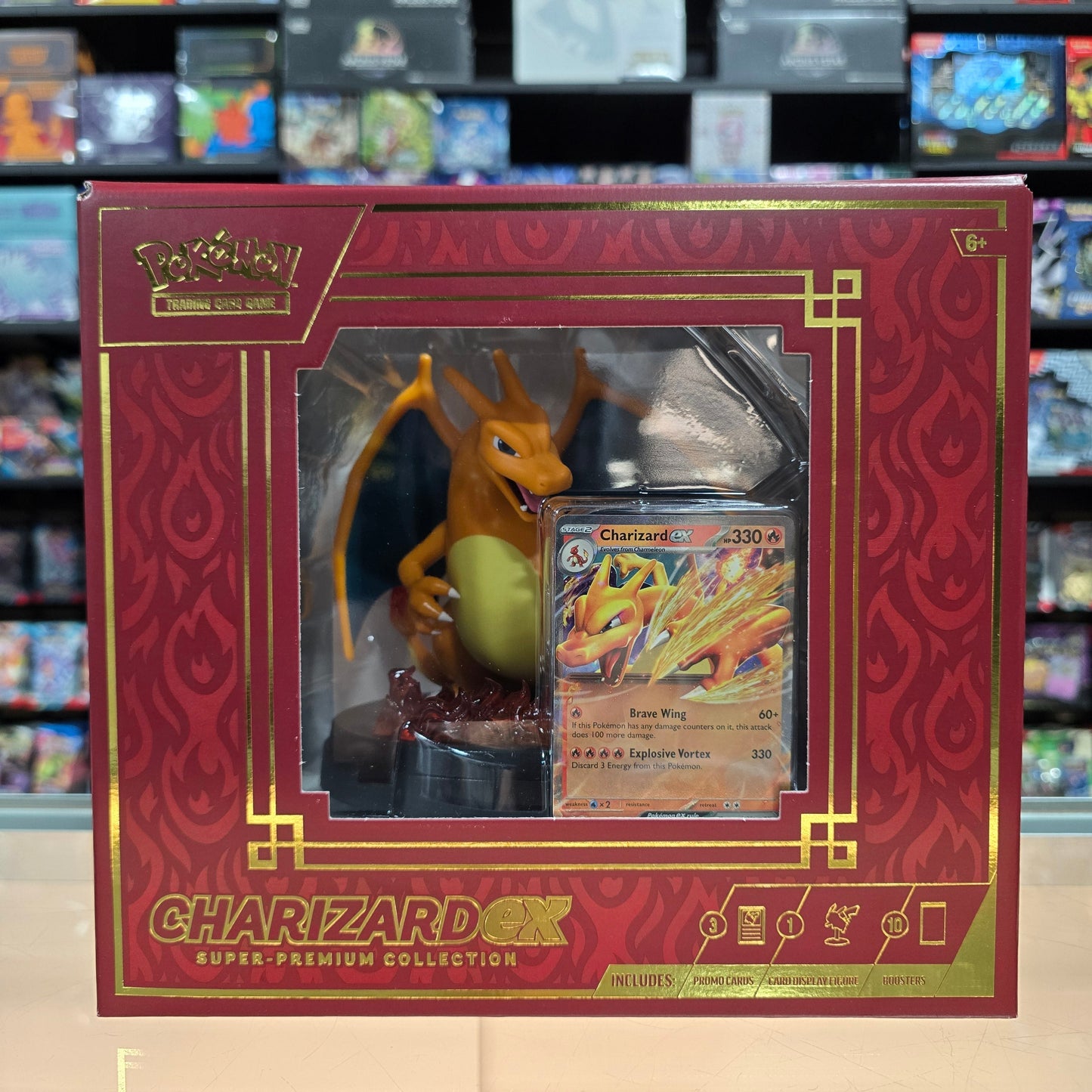 [EN] Pokemon Charizard ex Super-Premium Collection - English
