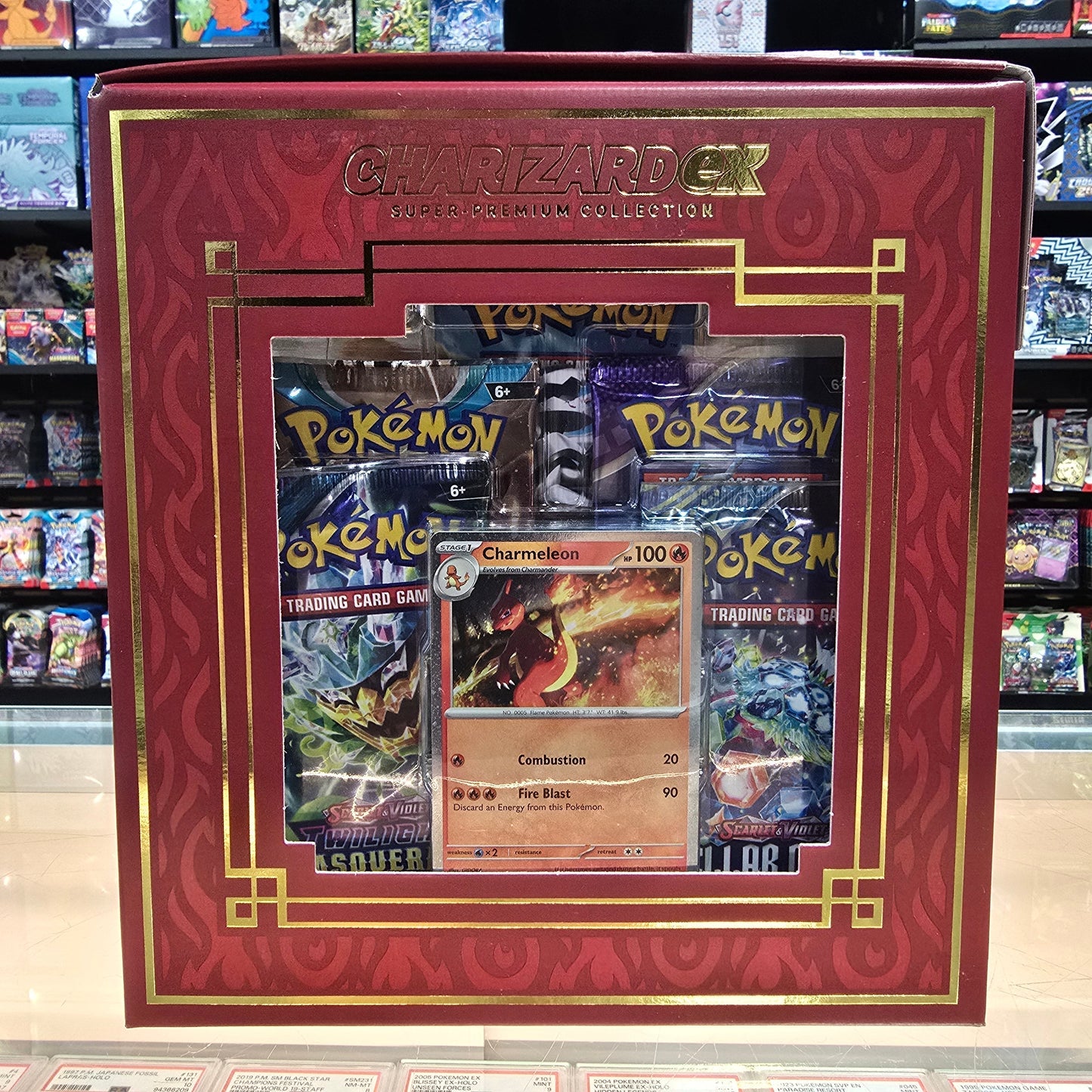 [EN] Pokemon Charizard ex Super-Premium Collection - English