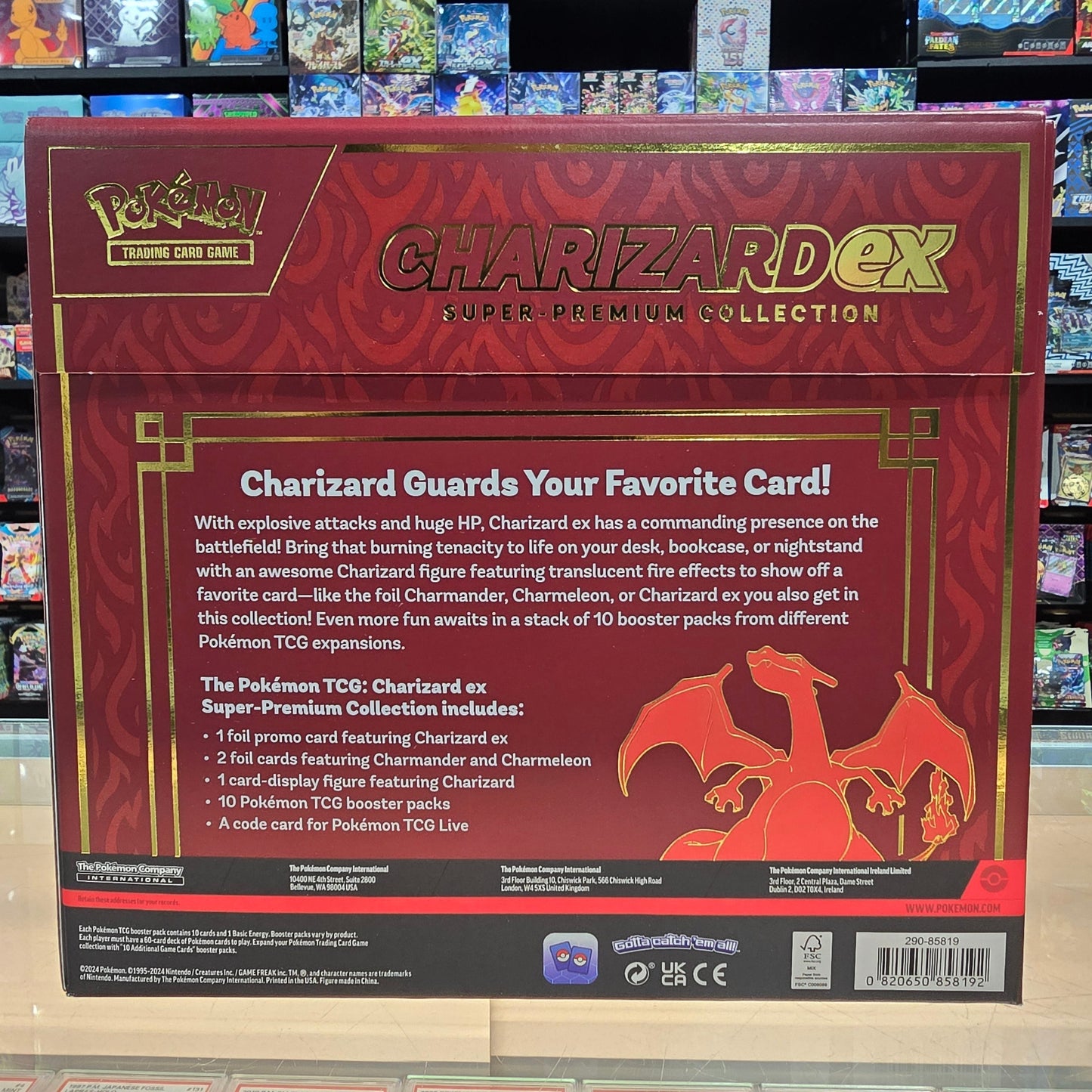 [EN] Pokemon Charizard ex Super-Premium Collection - English