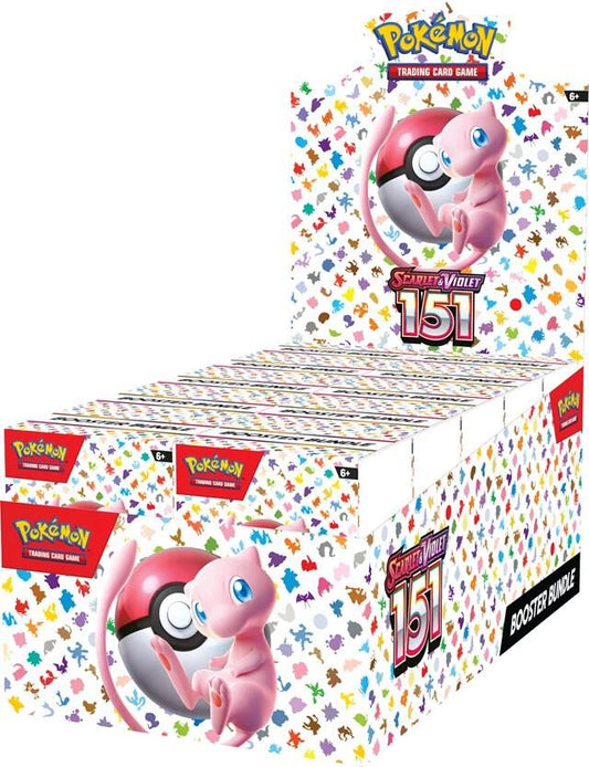 Pokemon:151 Booster Bundle Display - SV: Scarlet & Violet 151 (MEW)