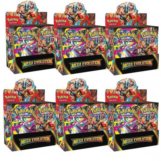 TCG Scarlet & Violet MegPokémon Evolution Booster Display (36) PKM-SV11-BD （6Boxes）