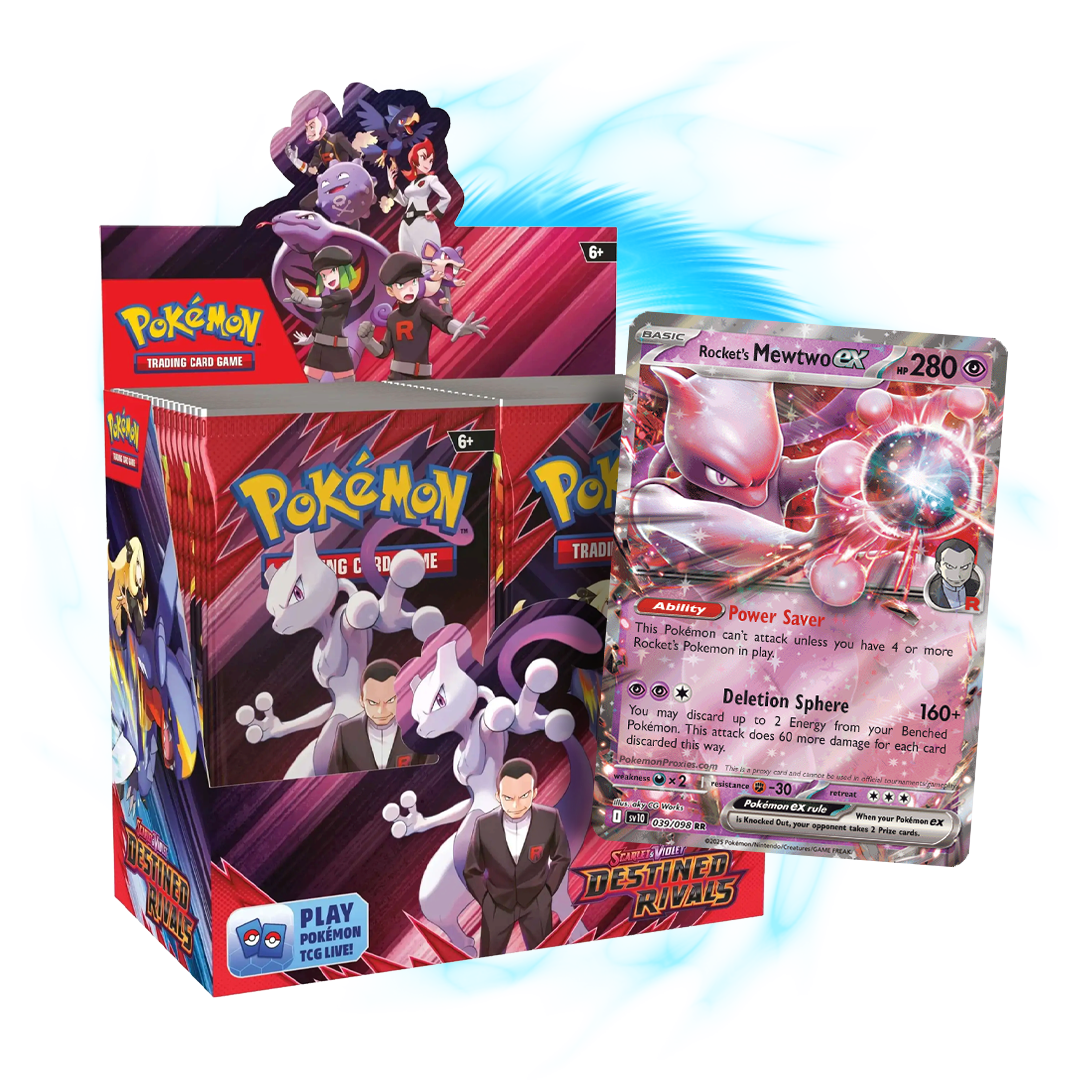 Pokémon Tcg: Scarlet And Violet Destined Rivals (Sv10) Booster Box