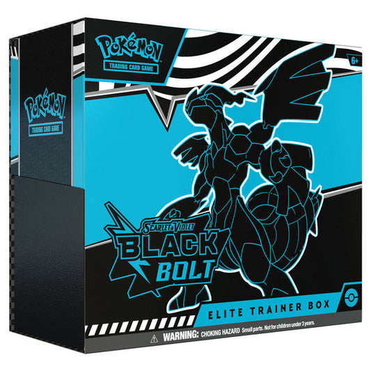 Pokemon:Scarlet & Violet 10.5: Black Bolt Elite Trainer Box