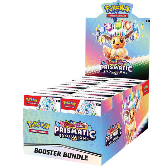 Pokémon TCG: Scarlet & Violet Prismatic Evolutions- Booster Bundle10 Booster Bundles