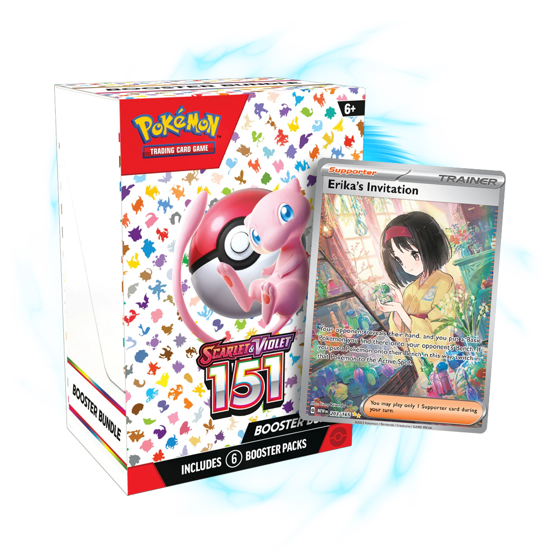 Pokemon:Scarlet & Violet 151 Booster Bundle - 10 Booster Packs