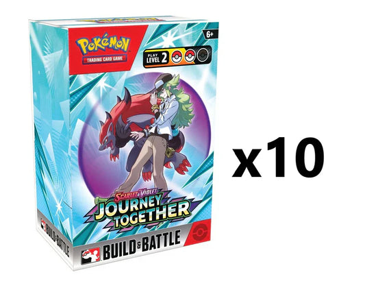 Pokemon:Journey Together SV09 Build & Battle Sealed Display