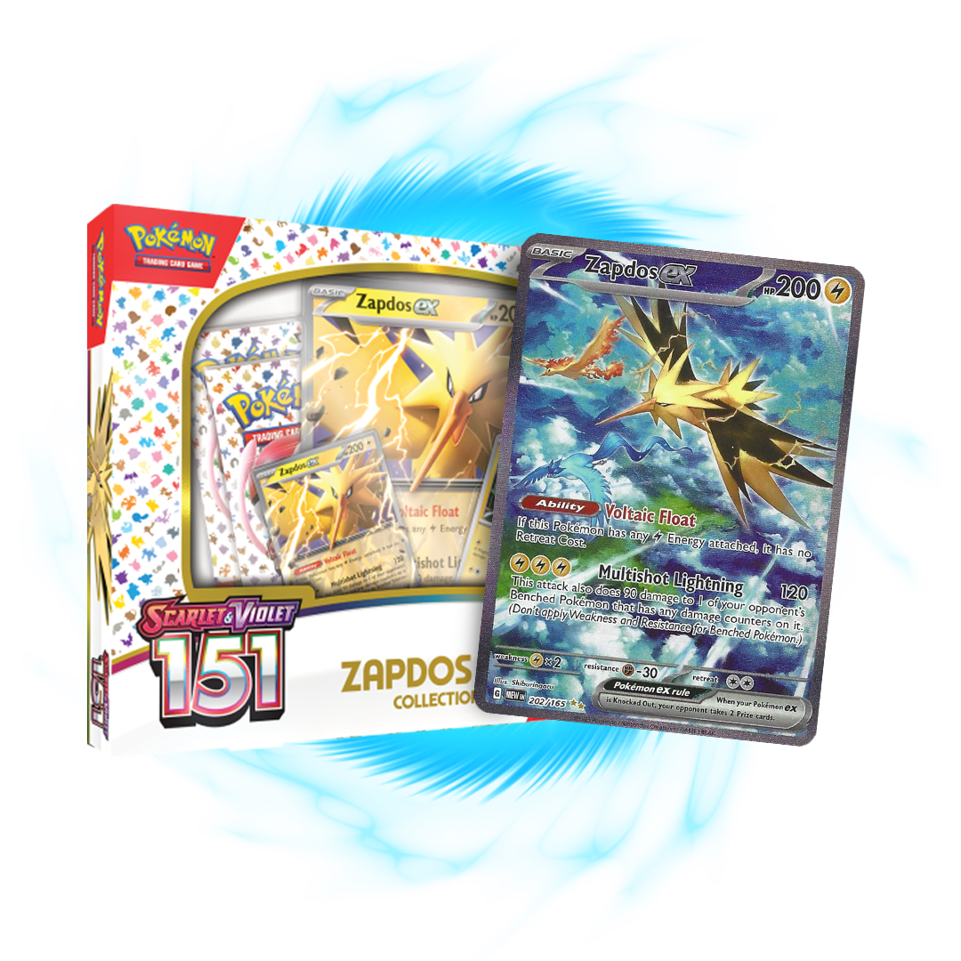 Pokemon:151 Zapdos Collection Box