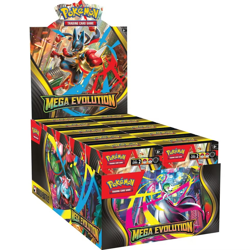 Pokémon TCG: Mega Evolution Build and Battle Box 10 Booster Bundles