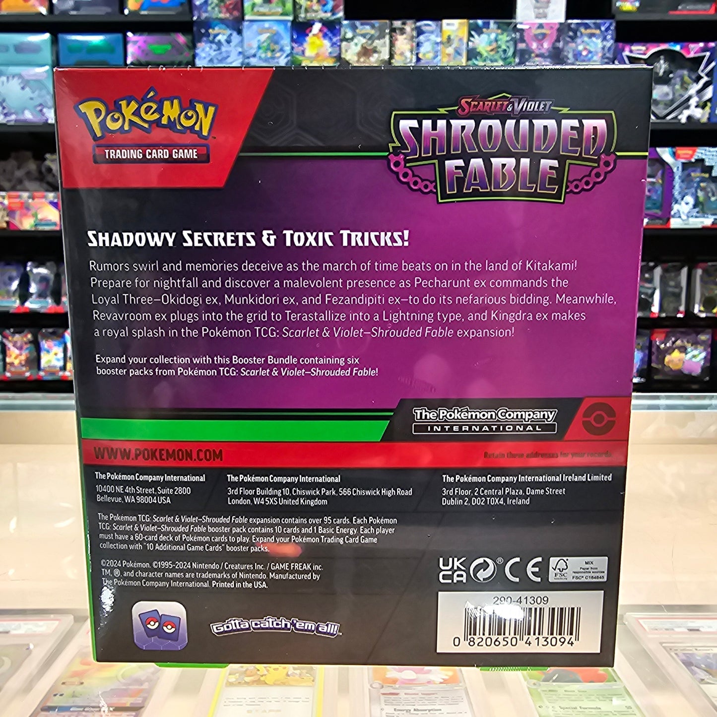 Pokemon:Scarlet & Violet: Shrouded Fable - Booster Bundle